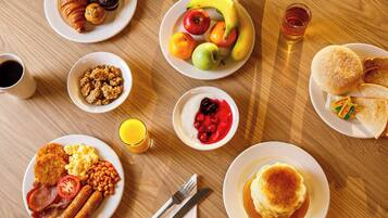 Petit déjeuner buffet compris en semaine