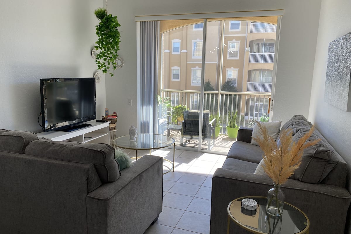 Family Condo | Living room | Flat-screen TV