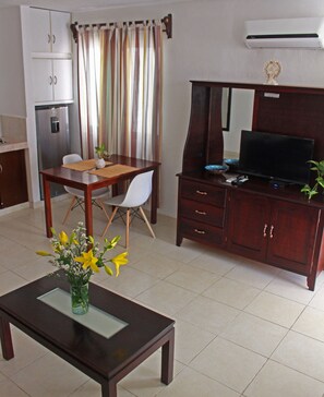 Superior Studio Suite, 1 King Bed (Master up to 5 adults) | Living room - Hotel Nadet Suites (Tulum)