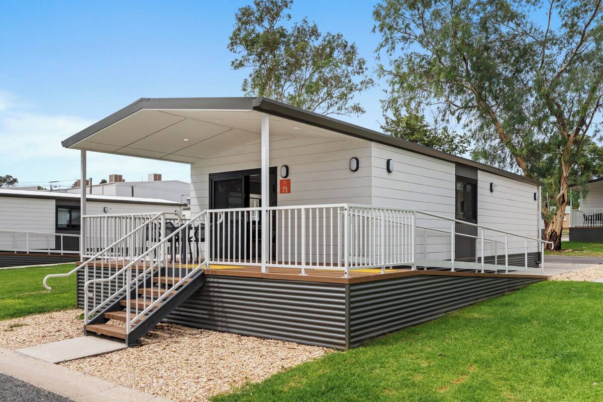 Superior-Ferienhütte | Terrasse/Patio