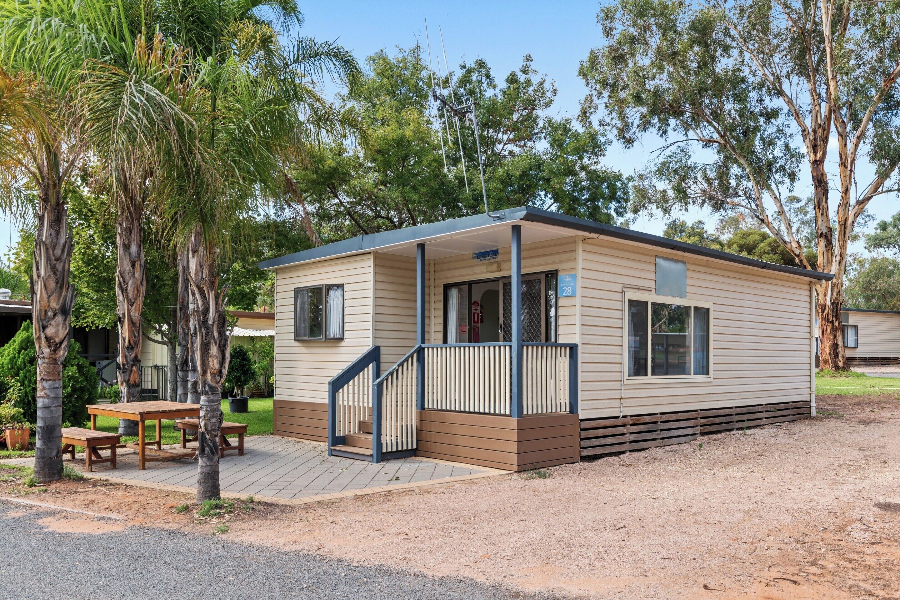 Standard 2 Bedroom Cabin - Pet Friendly | Terrasse/Patio