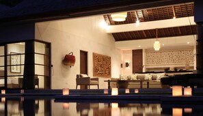 Villa, 2 Bedrooms, Private Pool | Private kitchen | Fridge, microwave, stovetop, coffee/tea maker - Nyaman Villas (Seminyak)