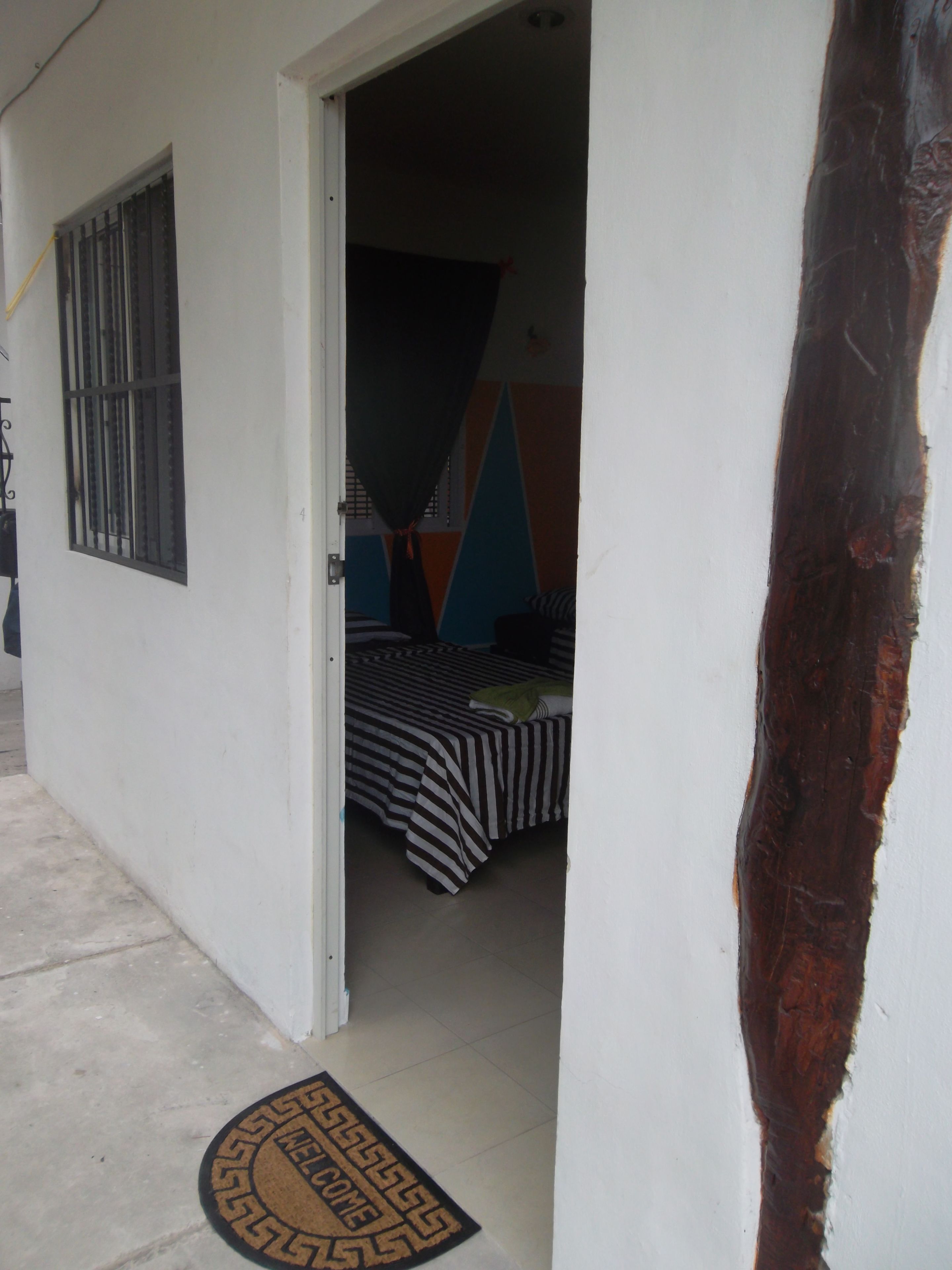 Entrada de la propiedad