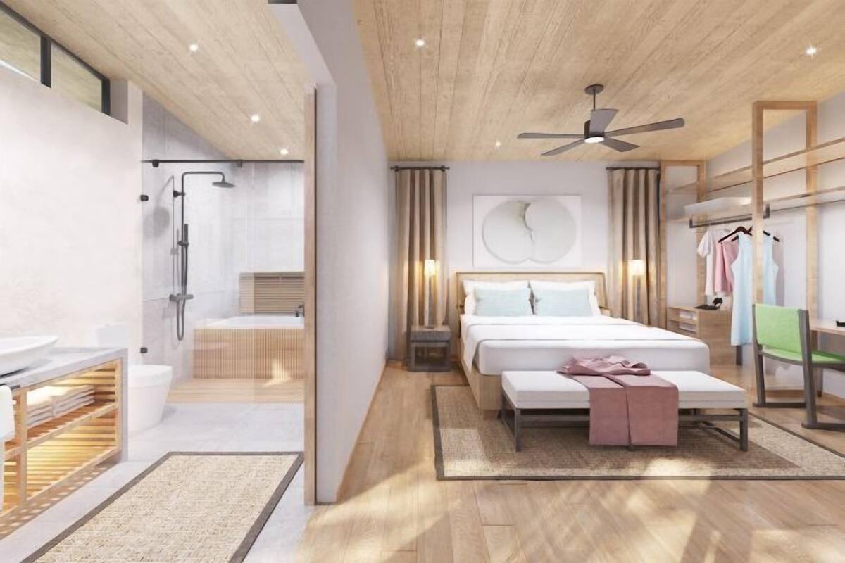 Minibar, caja fuerte, cortinas opacas y wifi gratis