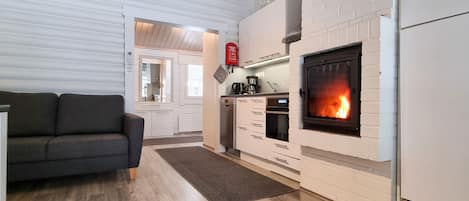 Cottage Standard, 1 chambre, sauna | 1 chambre, bureau, lits bébé (en supplément), Wi-Fi gratuit