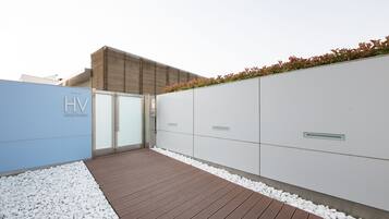 Ingresso della struttura