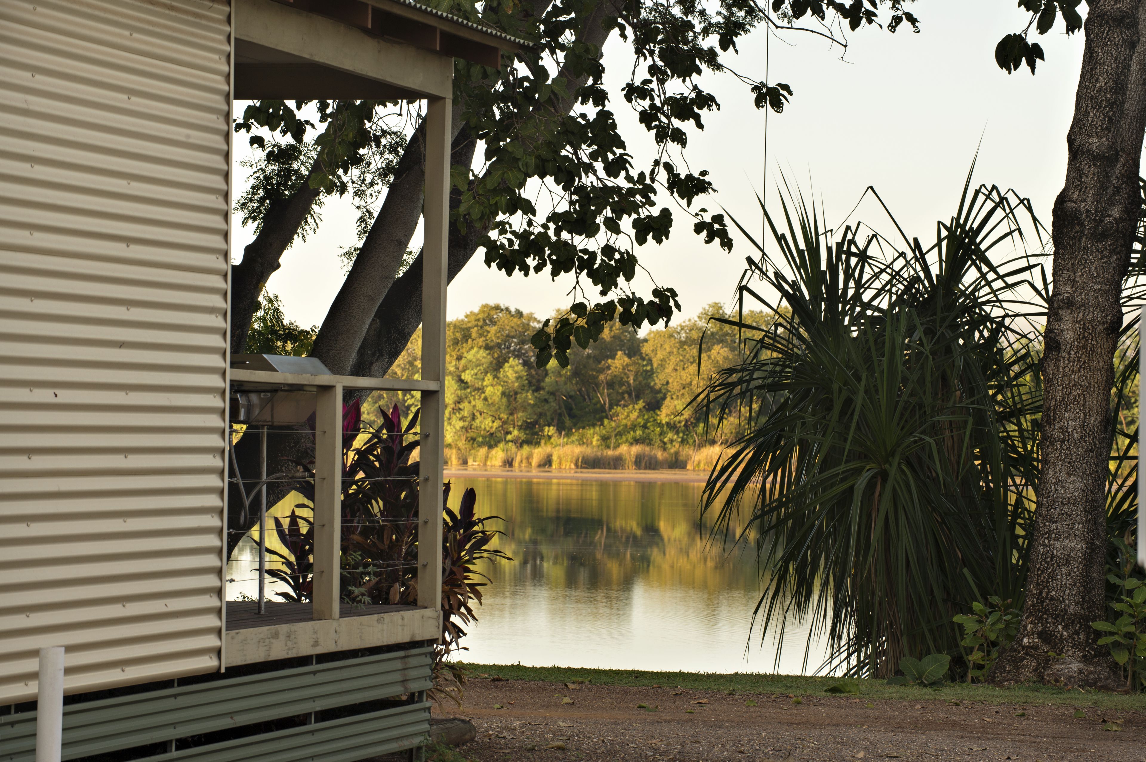 Vue depuis l’hébergement
