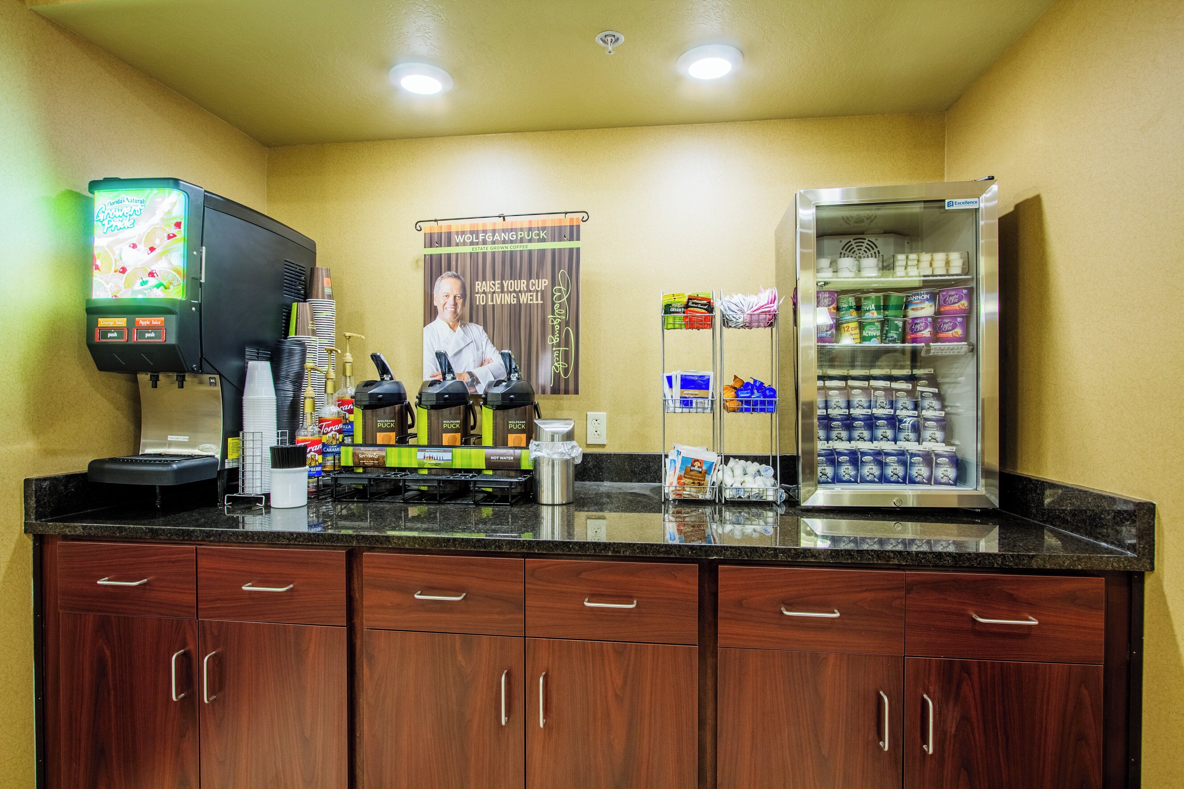 free daily on-the-go breakfast