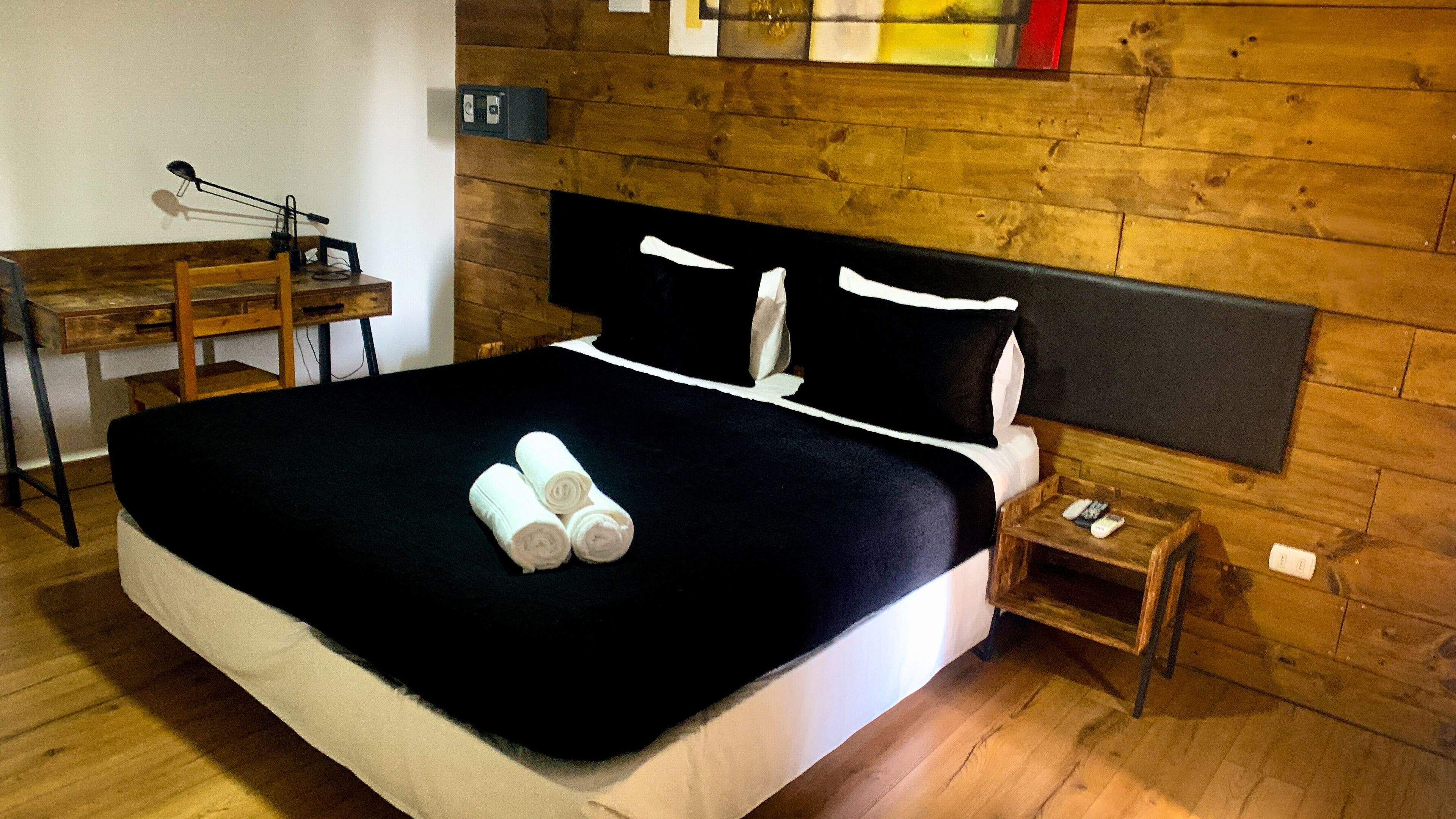 Double Room | In-room safe, blackout curtains, free WiFi, bed sheets