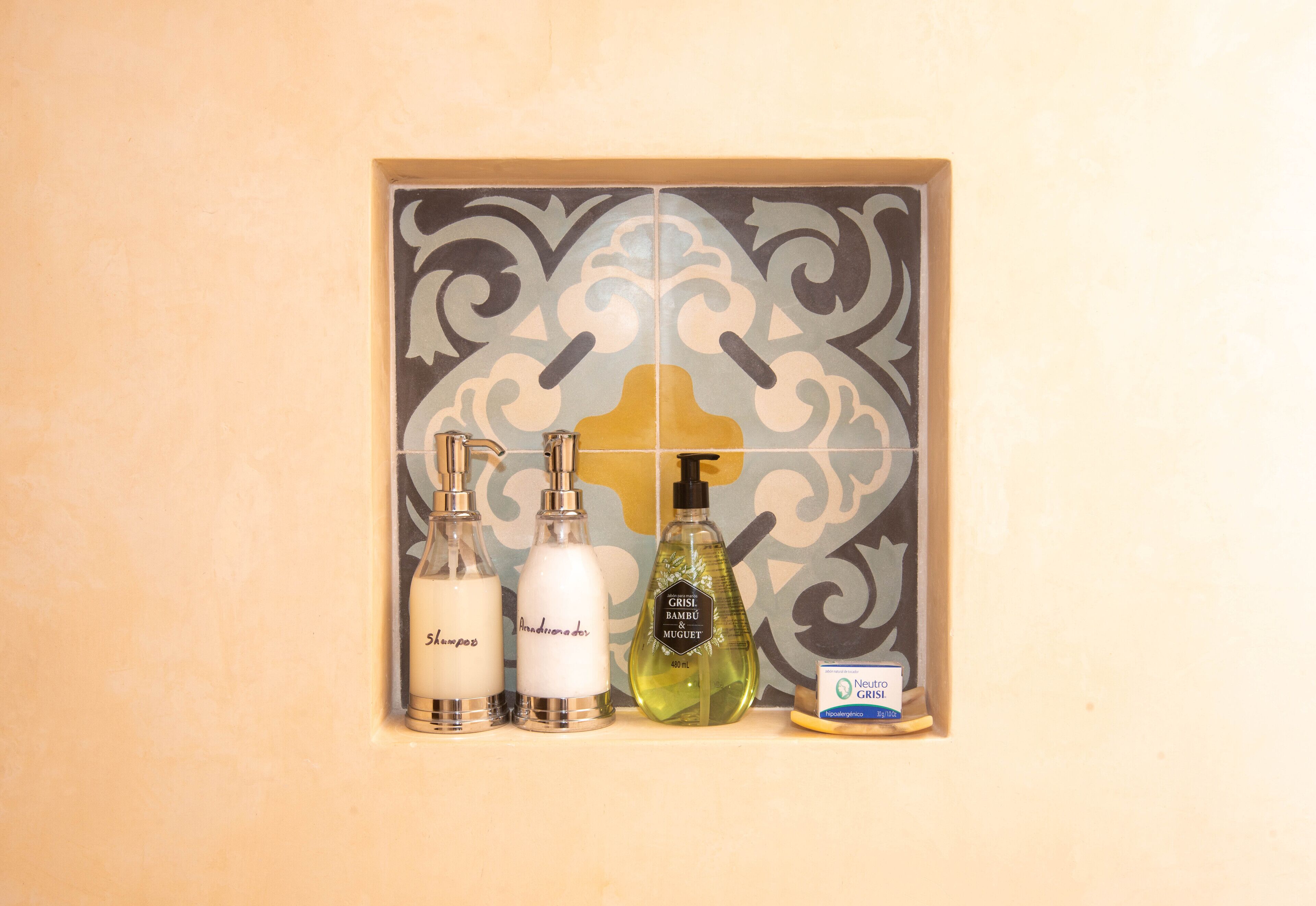 superior room with king size bed - (building#2) | bathroom | shower, free toiletries, hair dryer, bathrobes