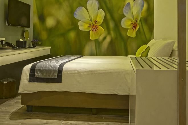 Coffres-forts dans les chambres, bureau, fer et planche à repasser