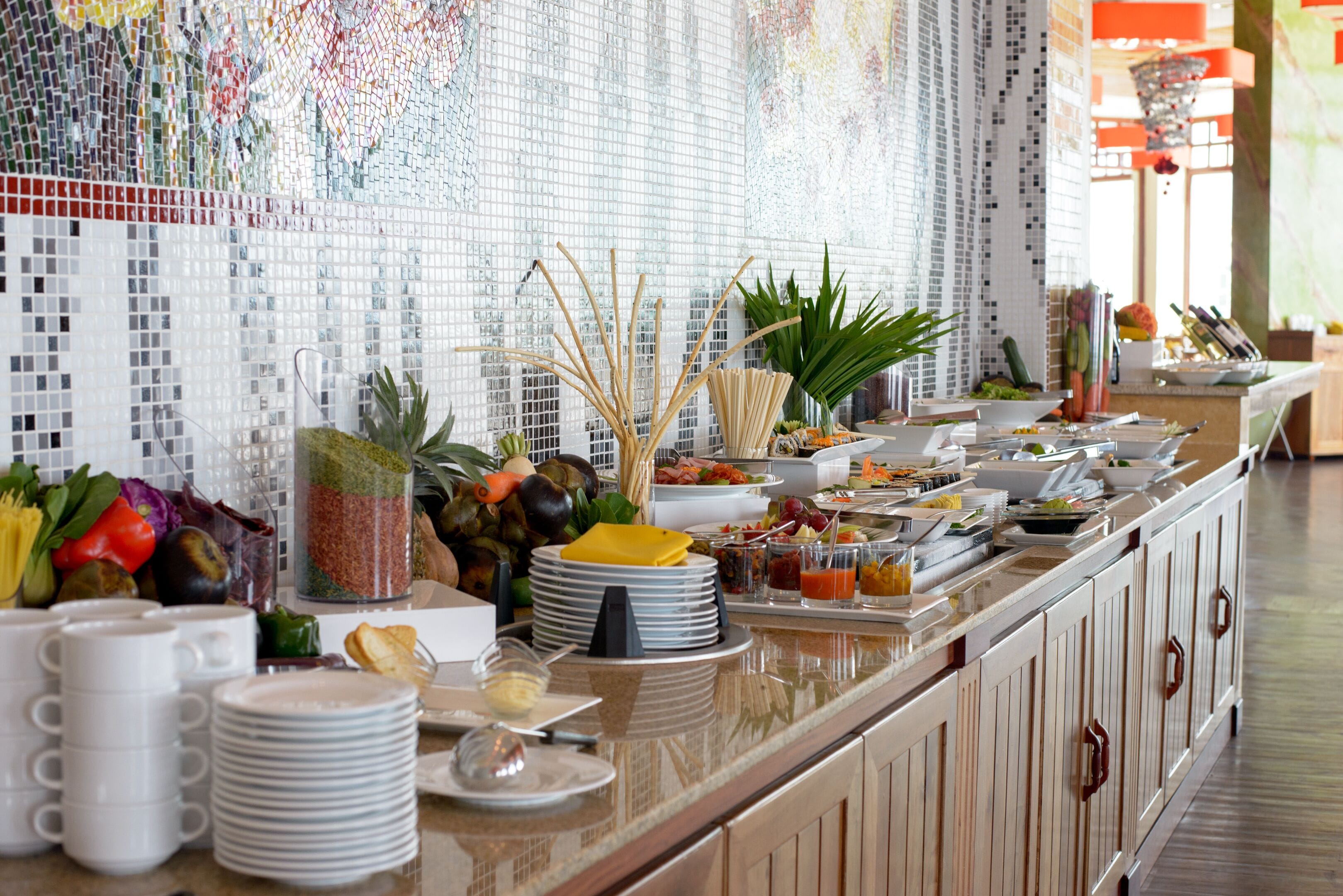 Daily buffet breakfast (USD 20 per person)