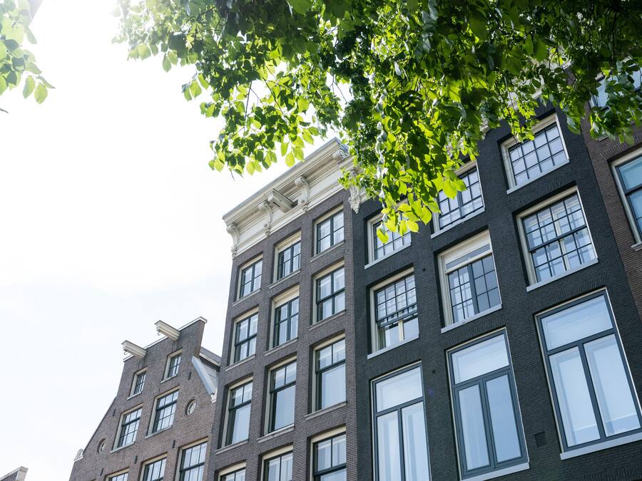 Voorkant van accommodatie