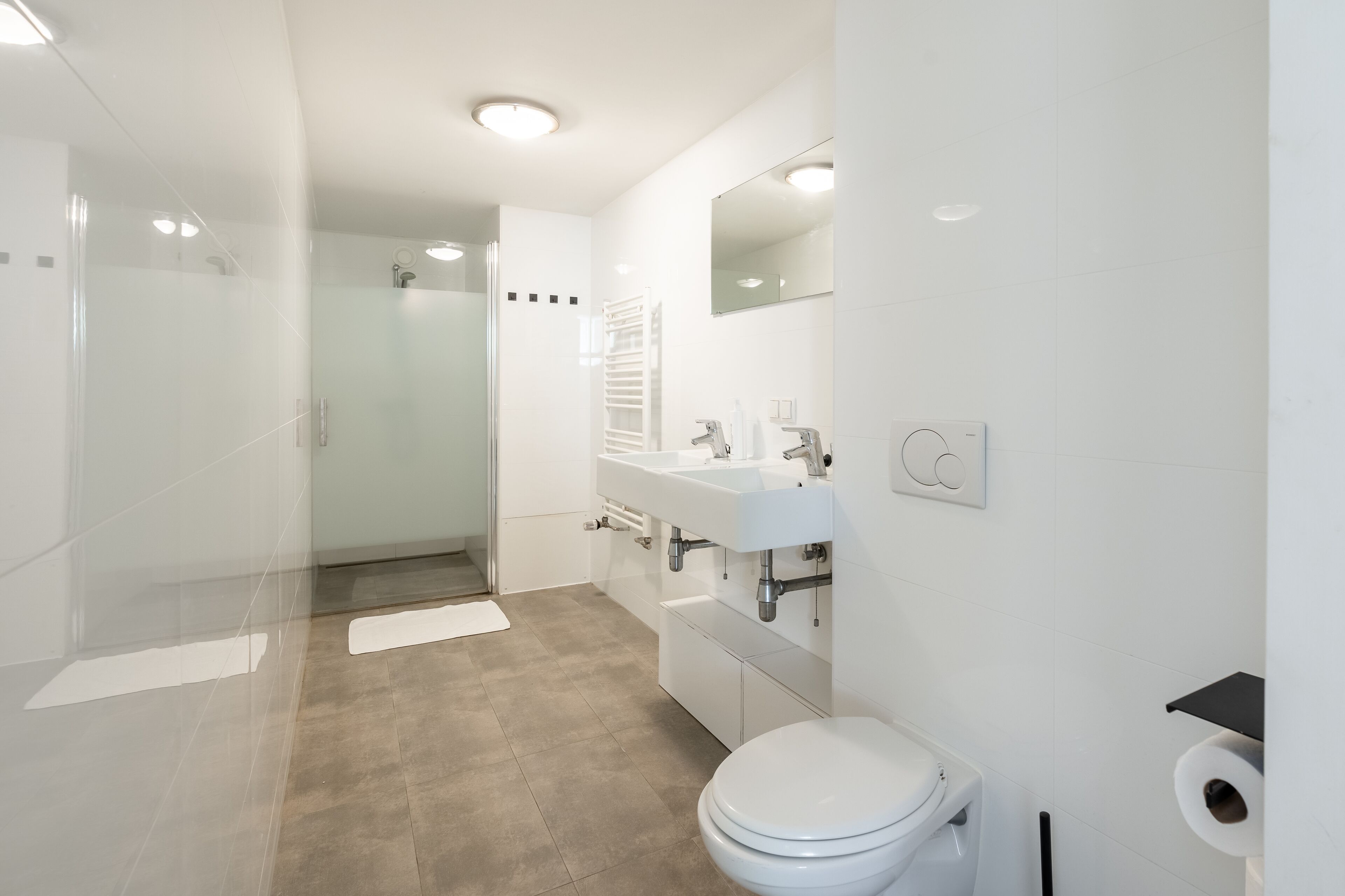 2 Bedroom Apartment, Sofa Bed - Duplex | Bathroom | Shower, hair dryer, towels