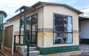 Economy Cabin - Sleeps 2 | Individually decorated, individually furnished, blackout drapes