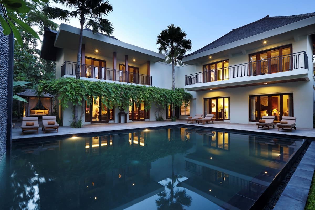 Villa Luxe, 3 chambres, piscine privée, vue piscine | Terrasse/Patio