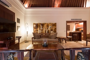 Two Bedrooms Private Pool Villa | Living room