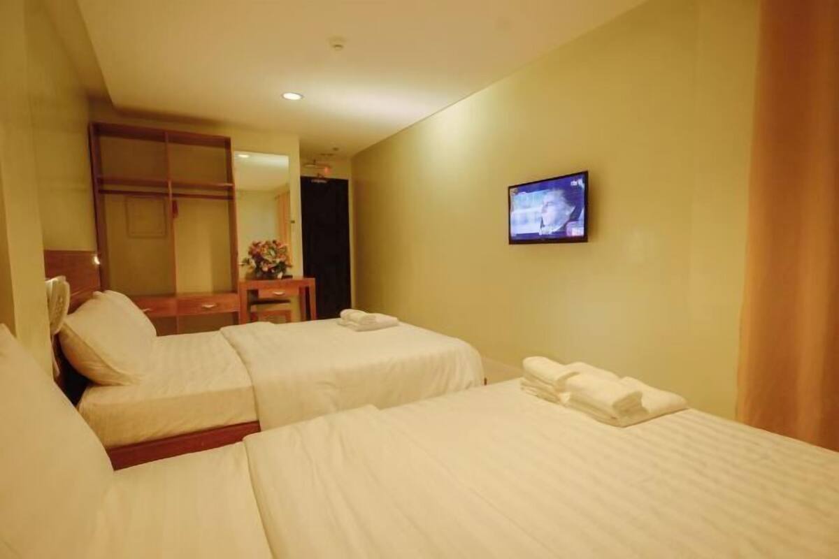 Iron/ironing board (on request), rollaway beds, free WiFi, bed sheets