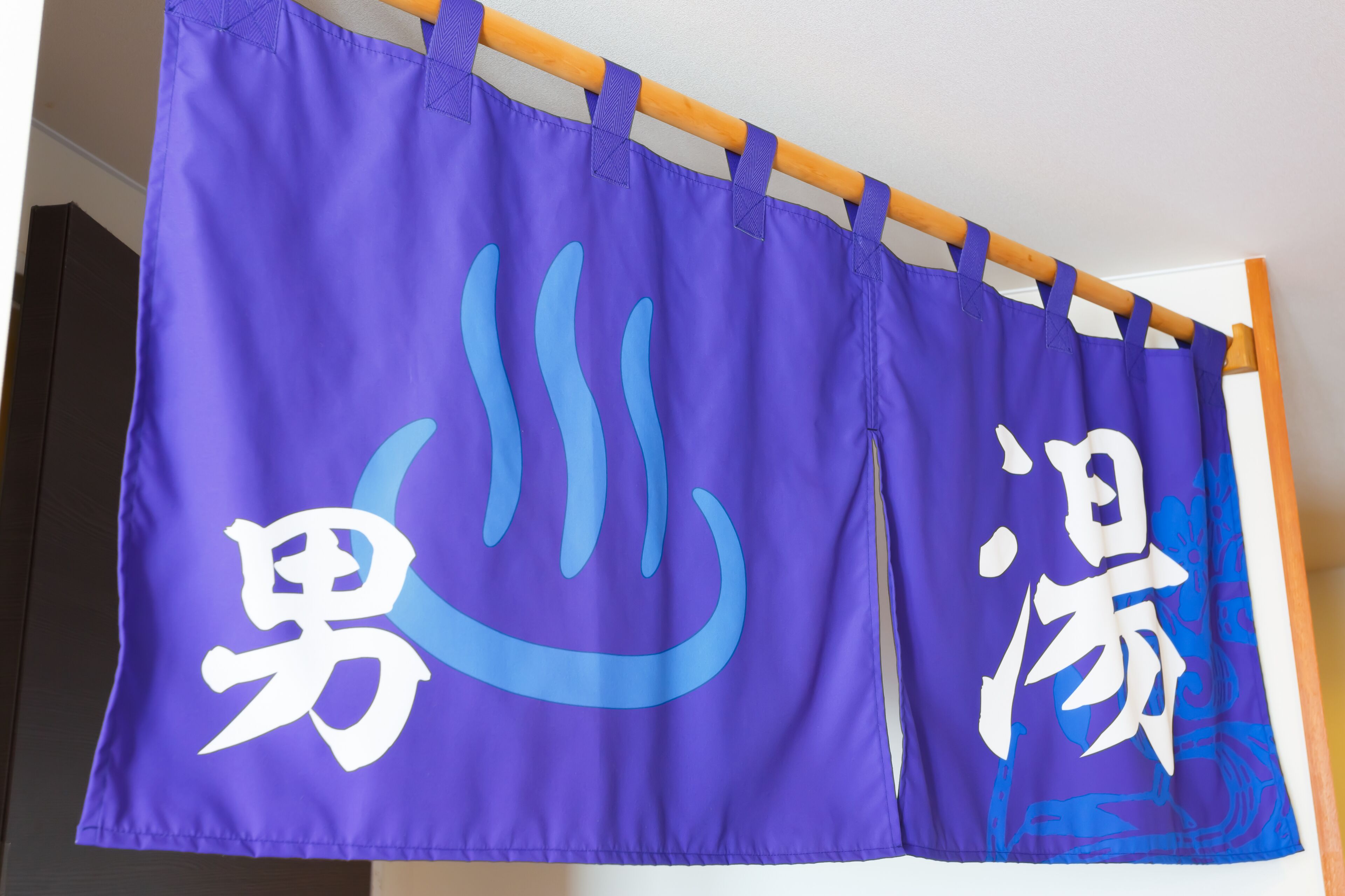 combined shower/bathtub, hair dryer, slippers, electronic bidet