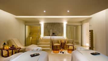 Couples treatment room(s), body treatments, body wraps, body scrubs