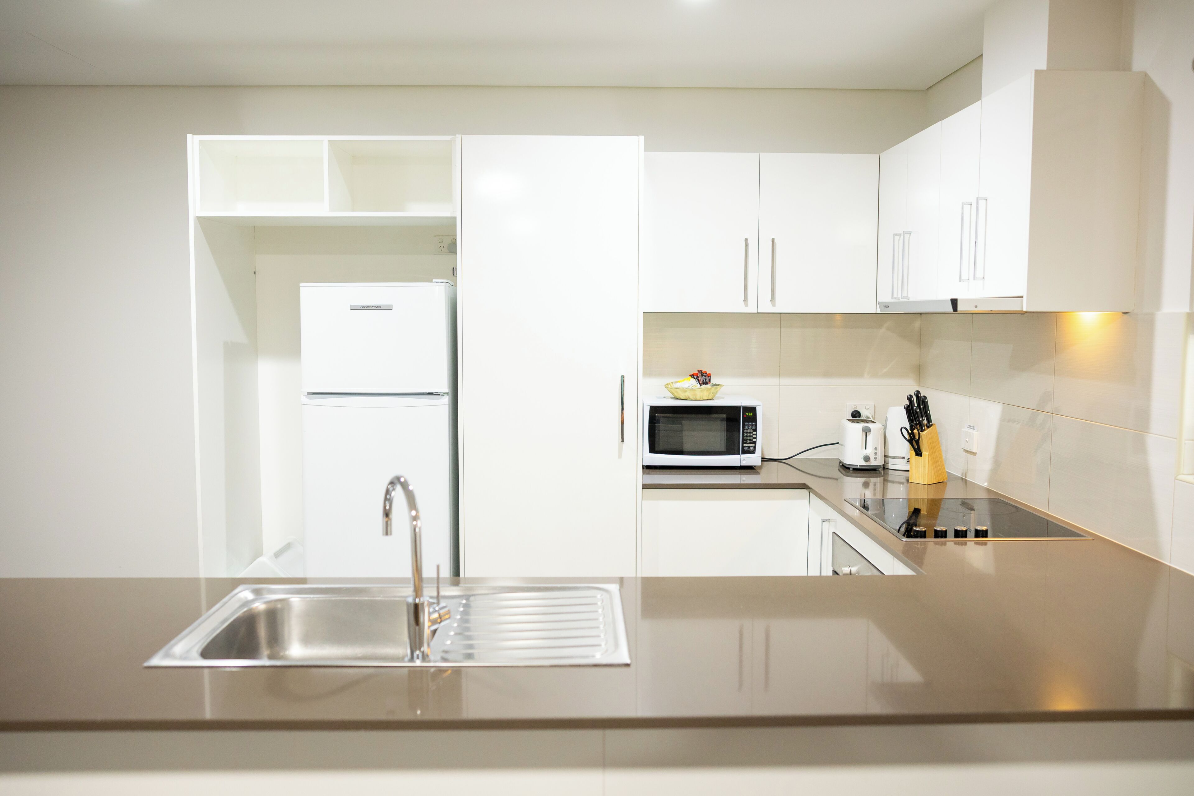 Deluxe-Apartment, 1 Schlafzimmer | Eigene Küche | Mikrowelle, Toaster