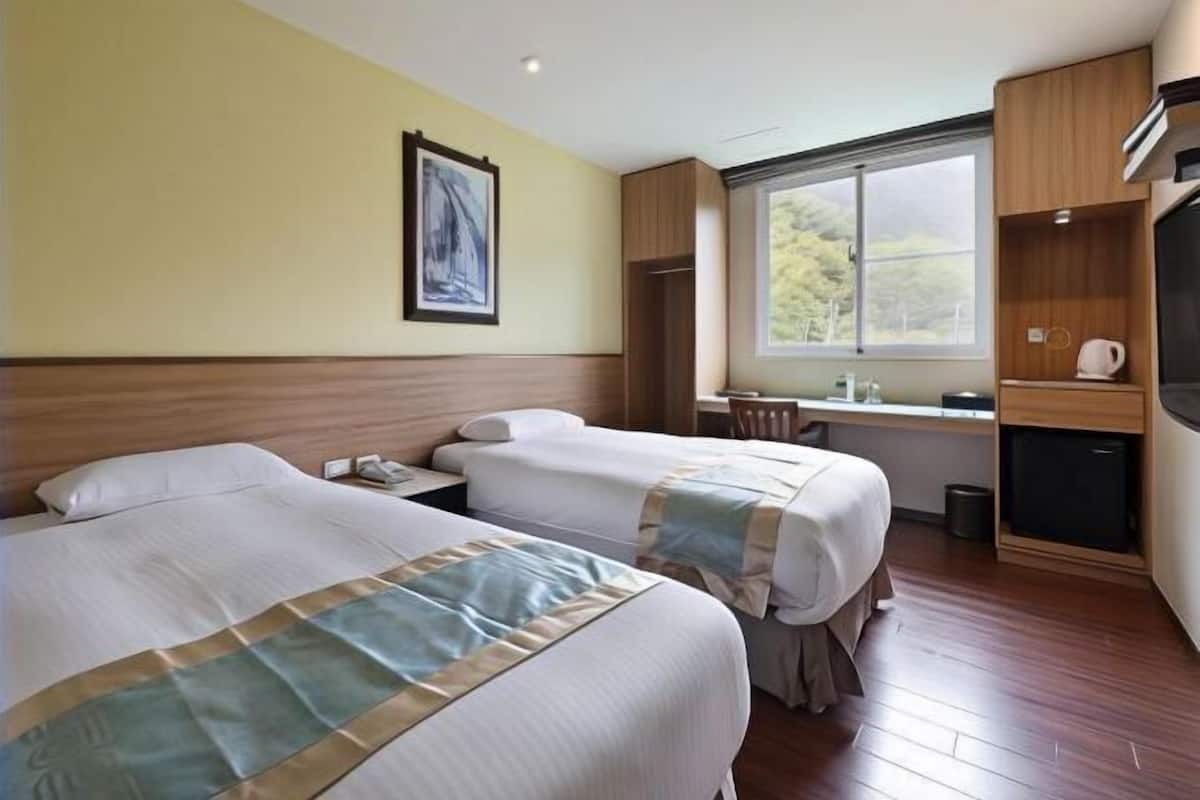 Down duvets, blackout curtains, free WiFi, bed sheets