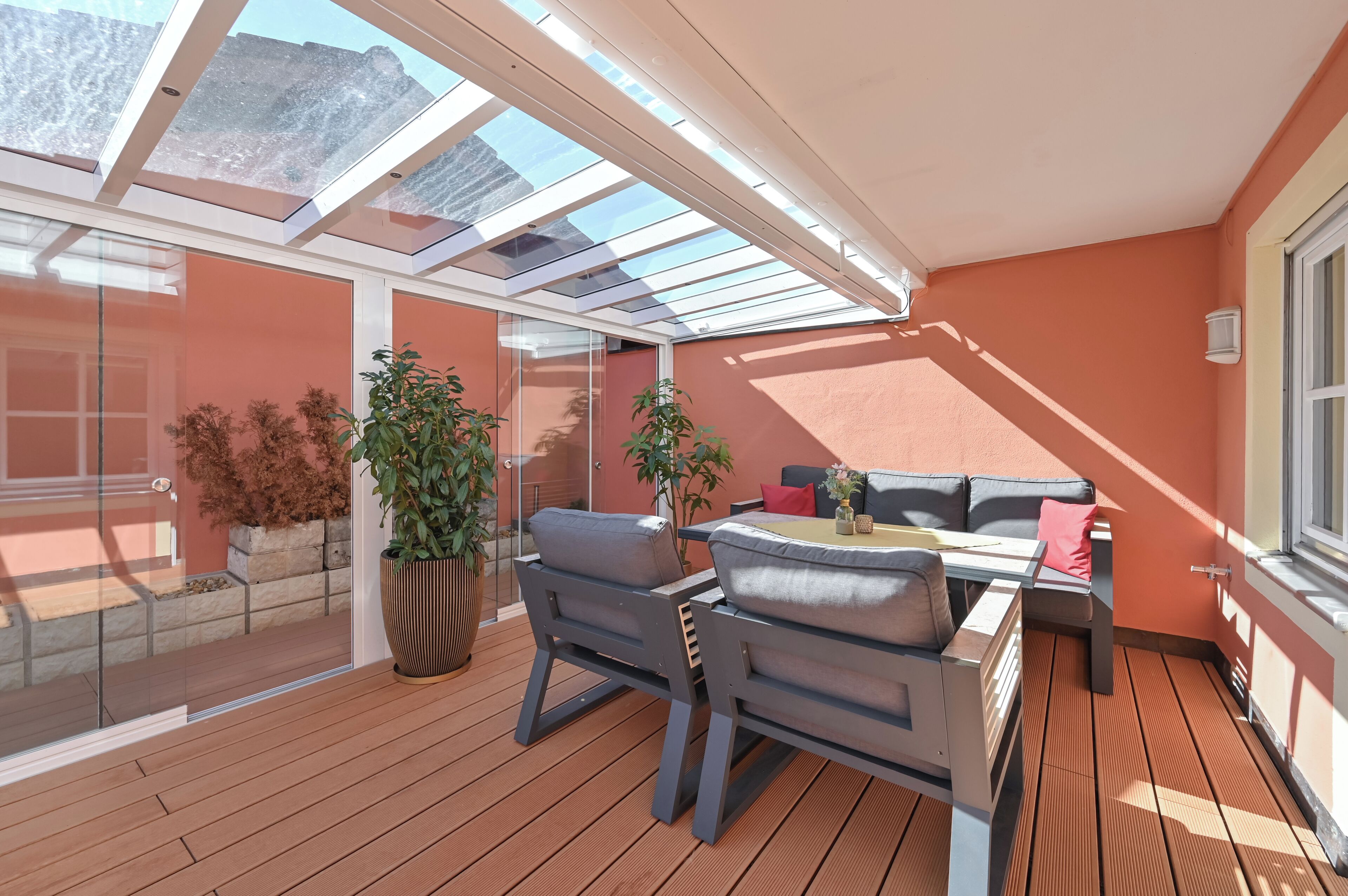 Appartement, 2 lits une place (small) | Terrasse/Patio