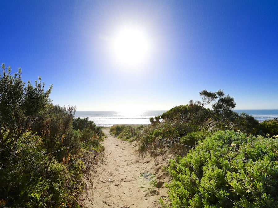 Vue depuis l’hébergement