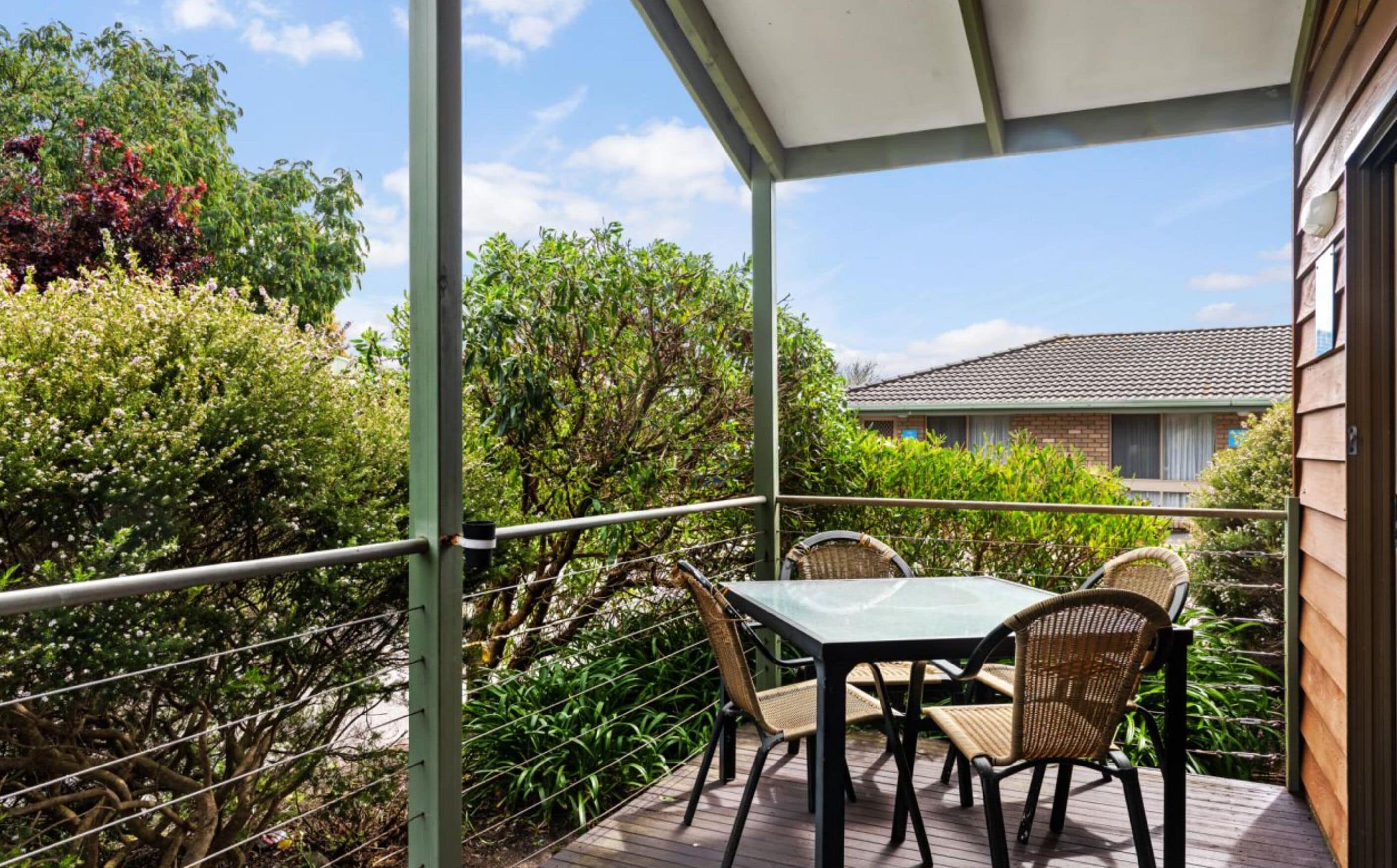 高級小屋, 2 間臥室 (Sleeps 5) | 陽台景觀