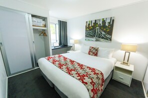 Leilighet, 2 soverom | 1 soverom, individuelt dekorert, individuelt innredet og lydisolert