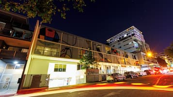 Front of property – evening/night