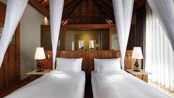 Superior Villa, 2 Twin Beds | 1 bedroom, premium bedding, minibar, in-room safe