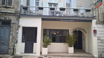 Façade de l’hébergement