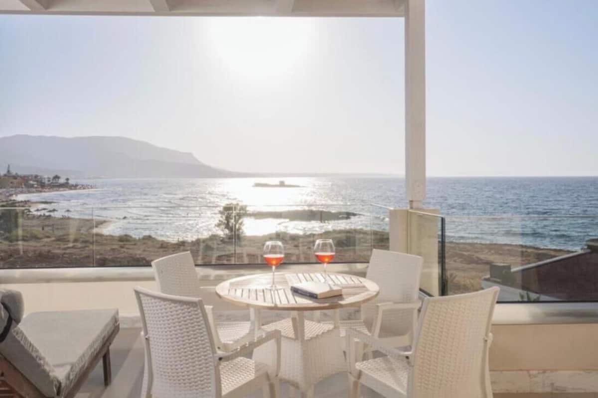 Suite familiar, vista al mar (Panoramic) | Balcón