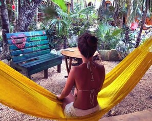 Terrace/patio - Tubo Tulum Hostel (Tulum)