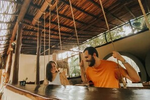 Living area - Tubo Tulum Hostel (Tulum)
