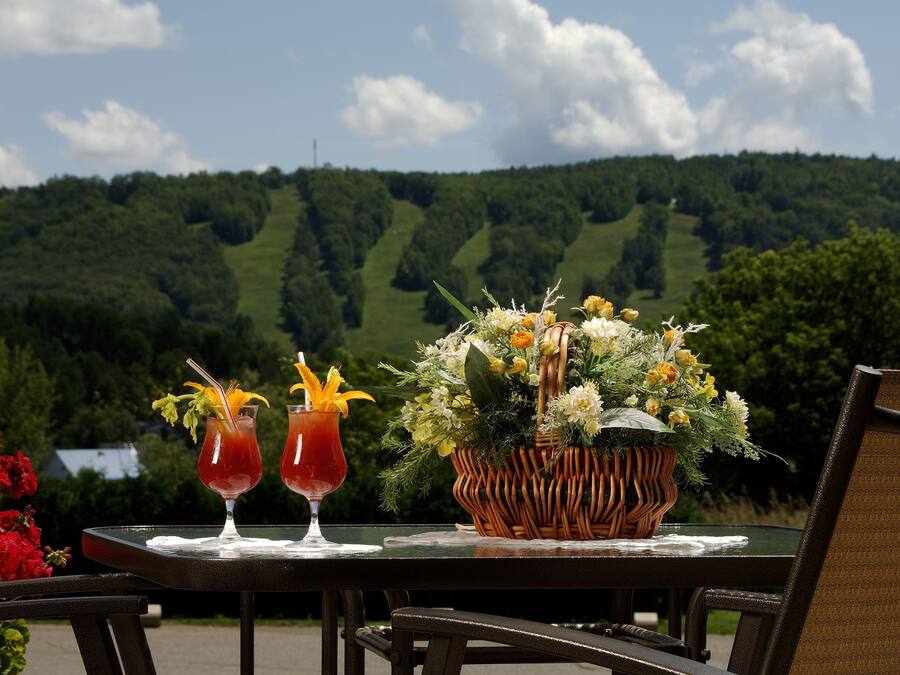 Uitzicht vanuit accommodatie
