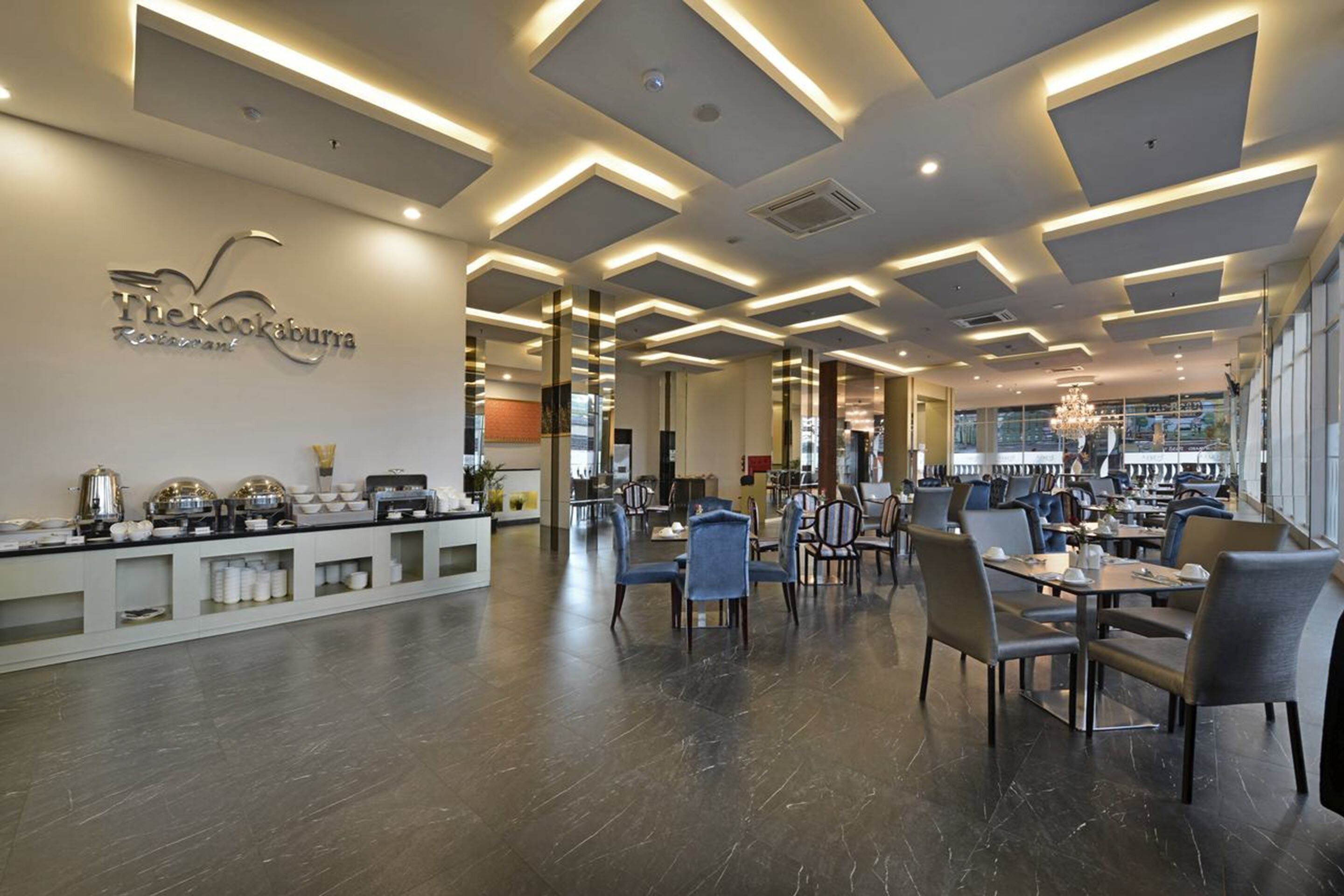 Tägliches Frühstücksbuffet gegen Gebühr