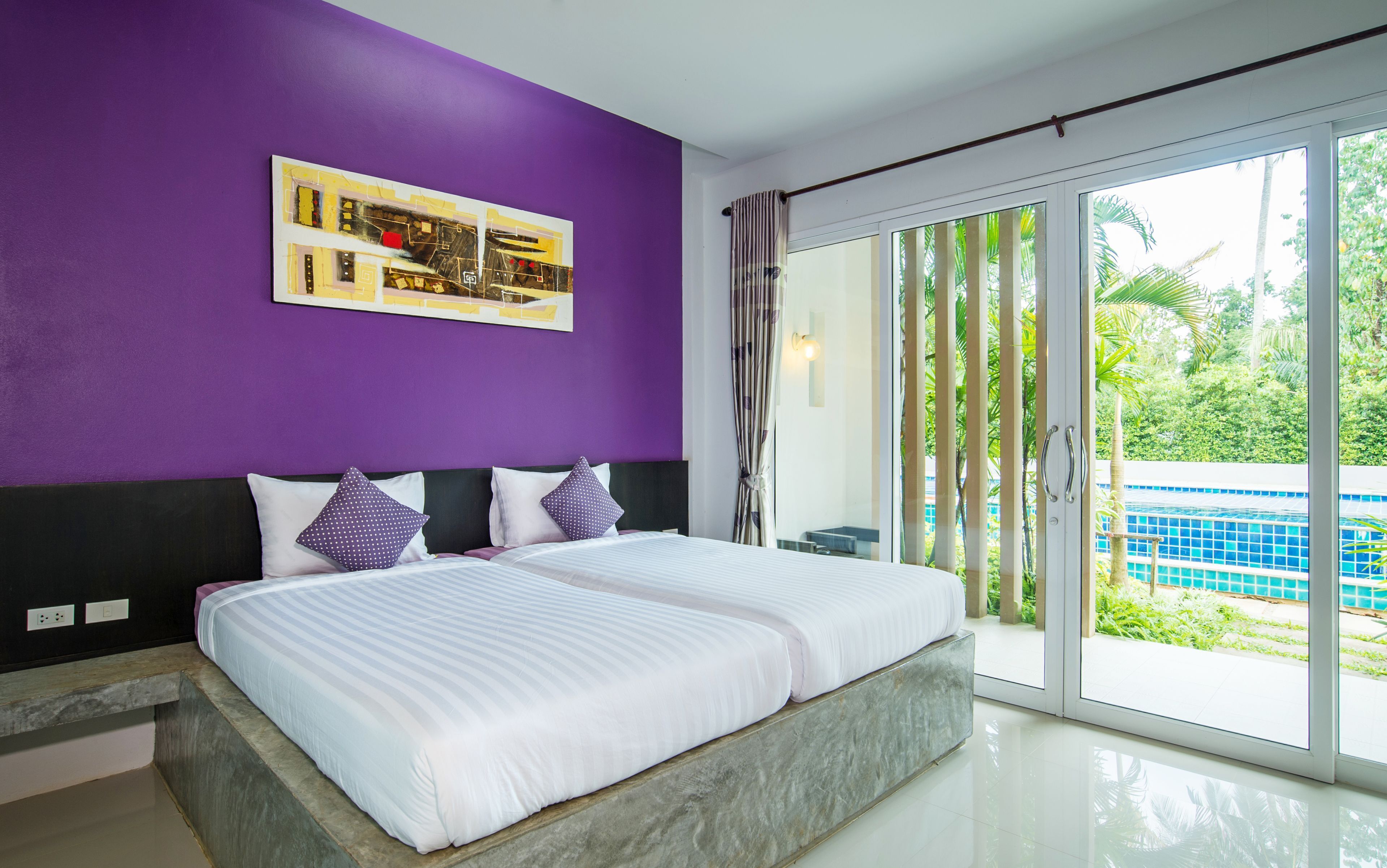 In-room safe, desk, blackout curtains, soundproofing