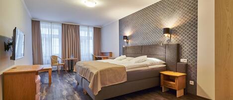 Superior-Doppelzimmer, 1 Doppelbett und Schlafsofa