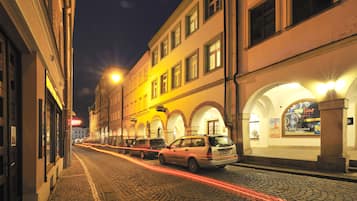 Front of property – evening/night