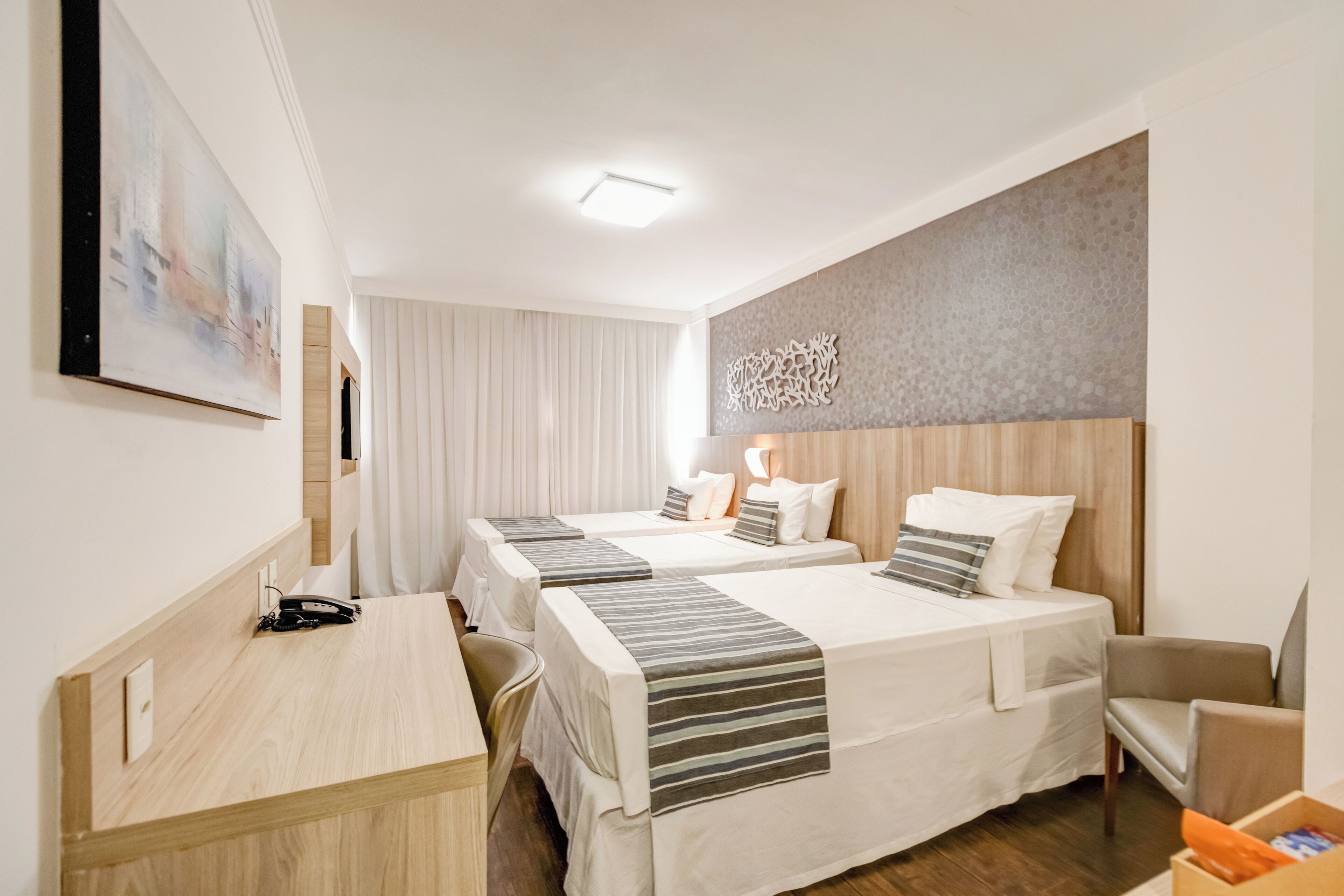 deluxe triple room | 1 bedroom, premium bedding, minibar, in-room safe