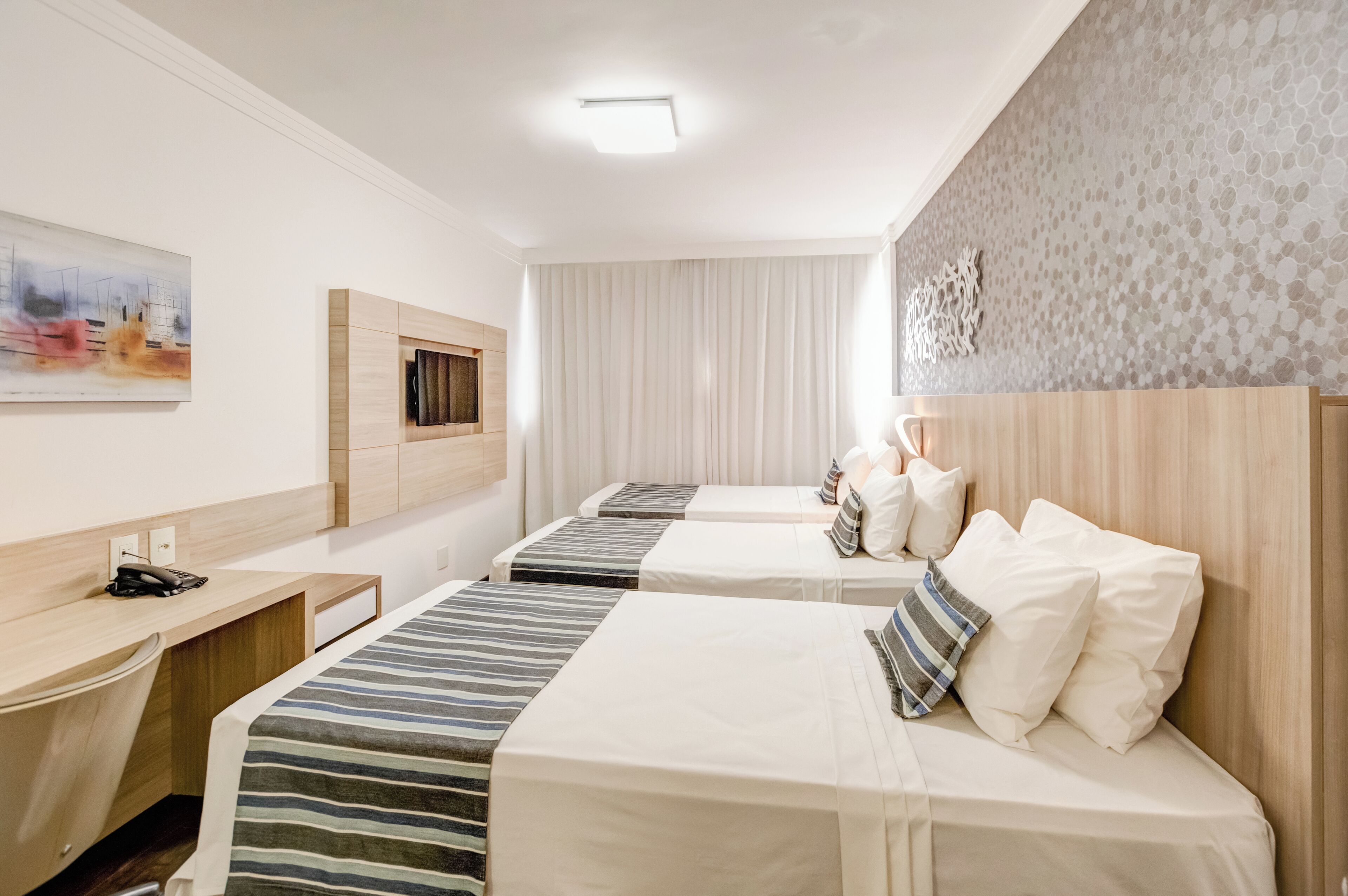 deluxe triple room | 1 bedroom, premium bedding, minibar, in-room safe