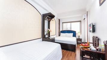 Superior-Dreibettzimmer | 11 Schlafzimmer, hochwertige Bettwaren, Minibar, Zimmersafe