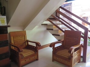 Sala de estar en el lobby