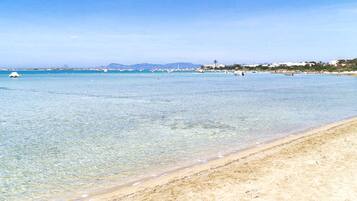 Beach nearby, white sand