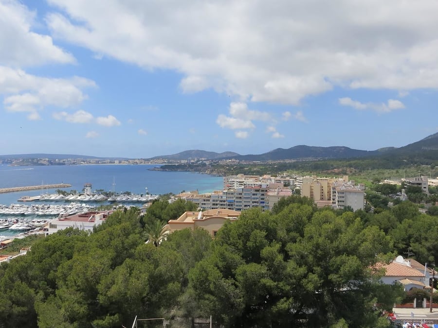 Utsikt fra overnattingsstedet