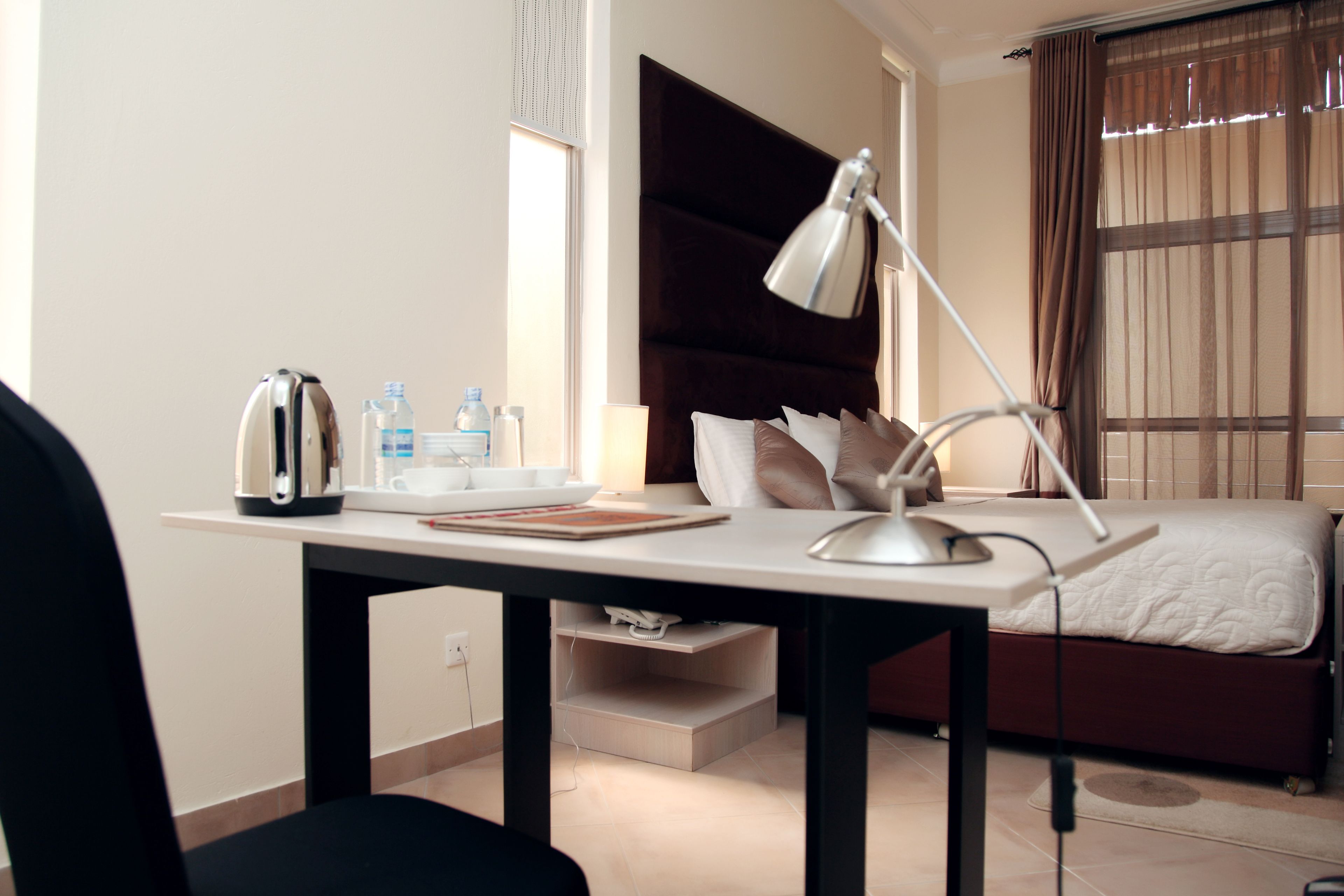In-room business centre