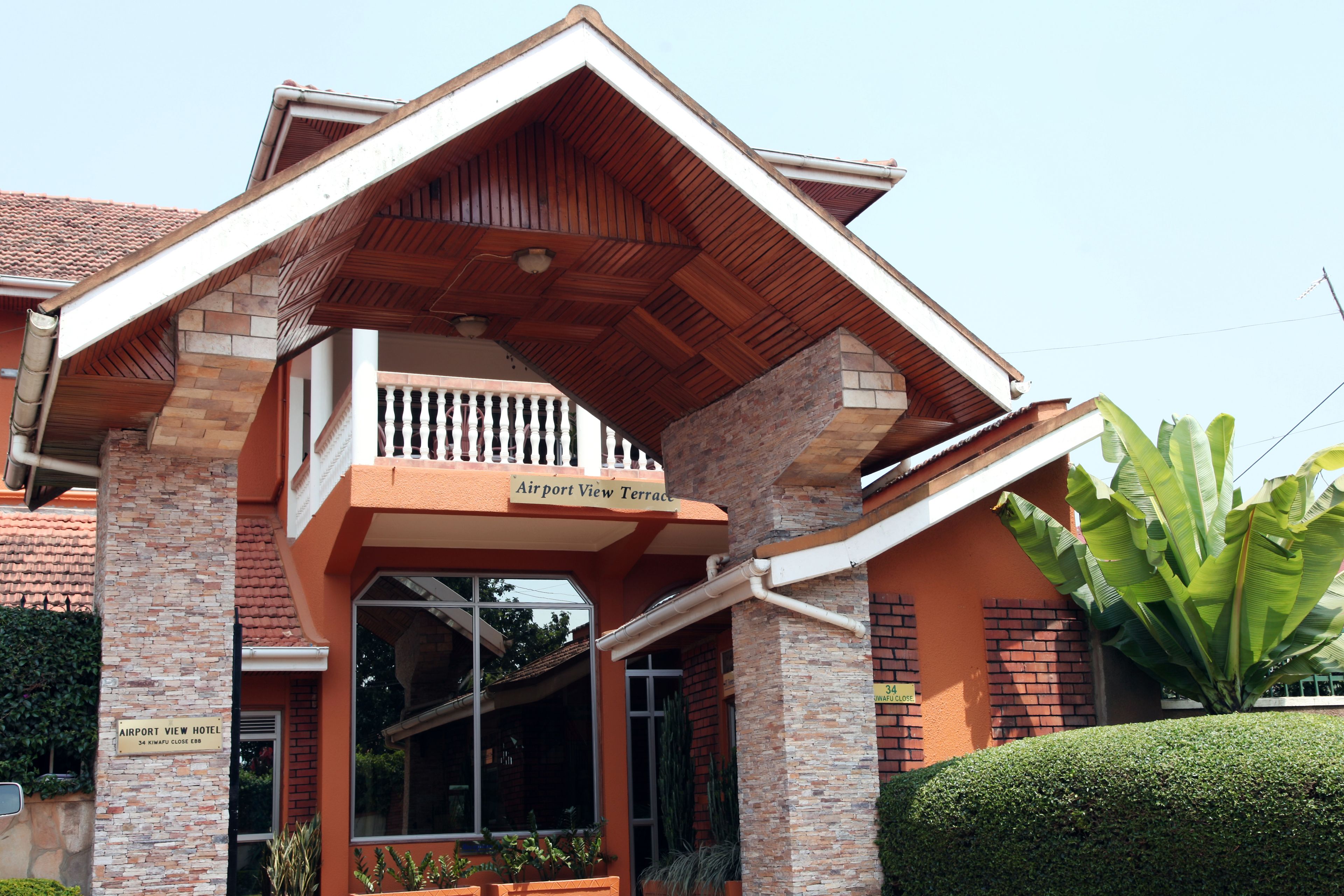 Entrada de la propiedad