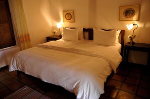 Standard Double Room | Premium bedding, down comforters, minibar, individually decorated - Hacienda de Molinos (Molinos)